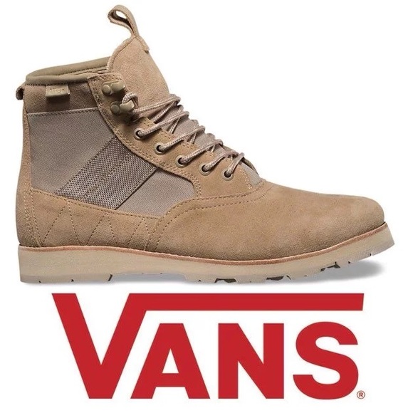 vans tan boots